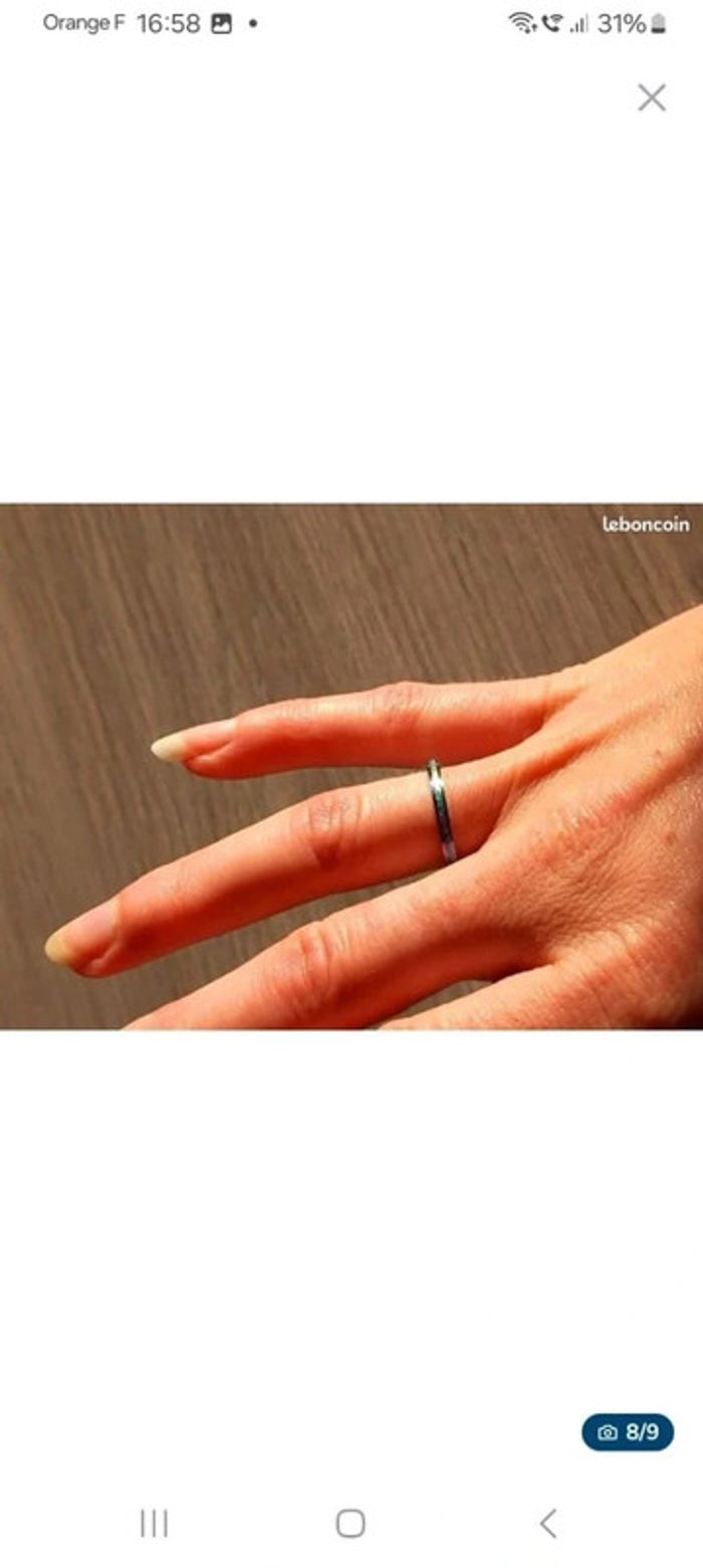 Bague Multicolore taille 17 (54) - photo numéro 5