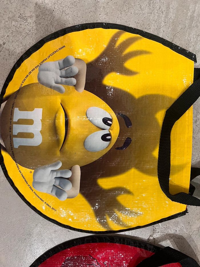 2 Sacs publicitaire Halloween M&M’s skittles neufs - photo numéro 4