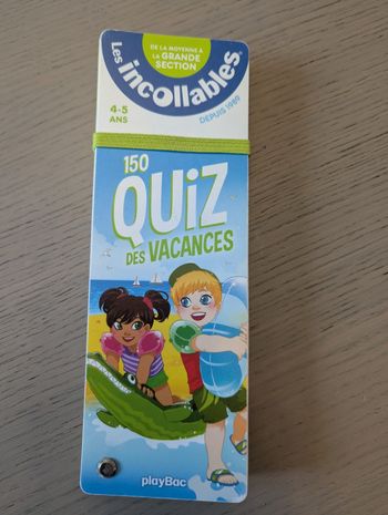 Les incollables 4-5 ans
