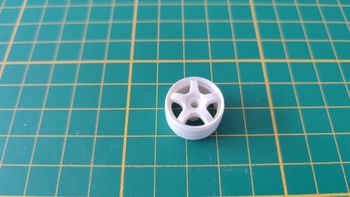 Jante seule pièce détachée miniature Bburago Burago Ford focus 1/24 1/24e 1/24ème #D40