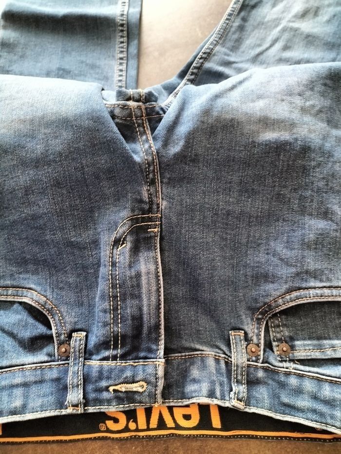 Jean slim bleu 14 ans Levi's - photo numéro 16