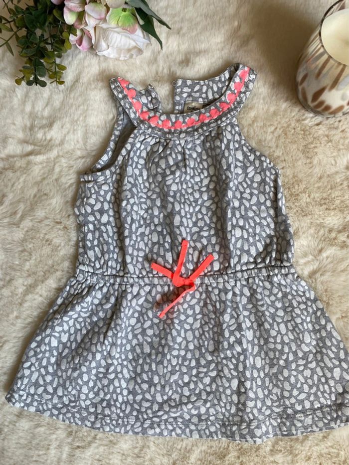 🩶🌸Sublime petite robe d’été fille légère et tendance -Oshkosh  3 ans🌸🩶 - photo numéro 2