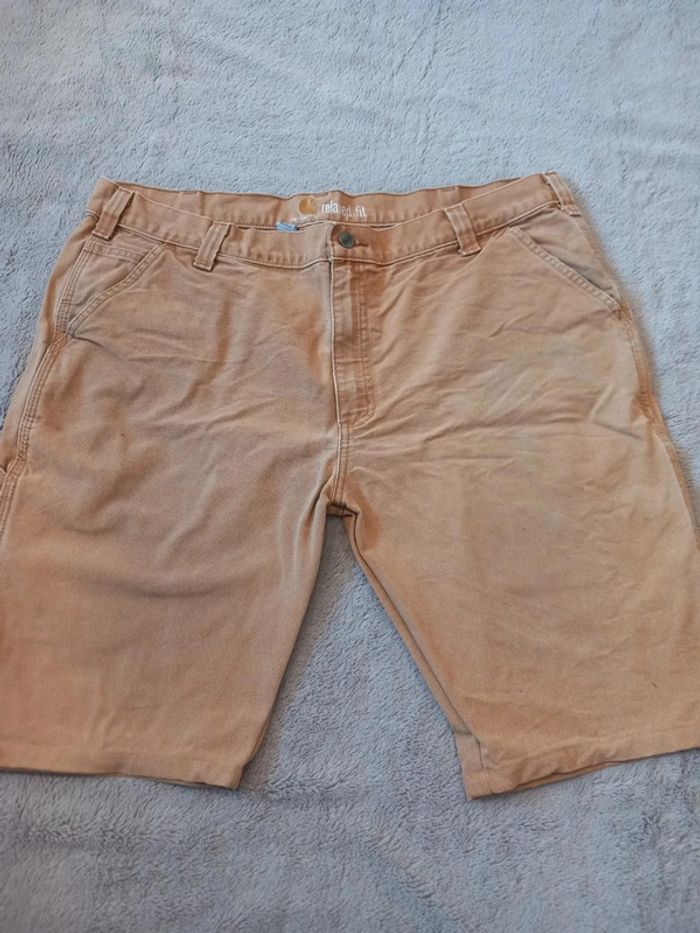 Short Oversized Carhartt Vintage Marron 105 - photo numéro 3
