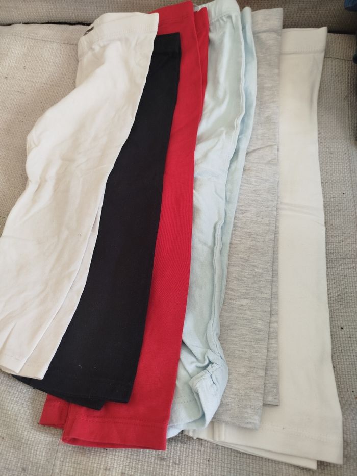 Lot de 6 legging 2 ans