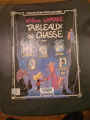 Bd  William lapoire  tableaux de  chasse EO 1985