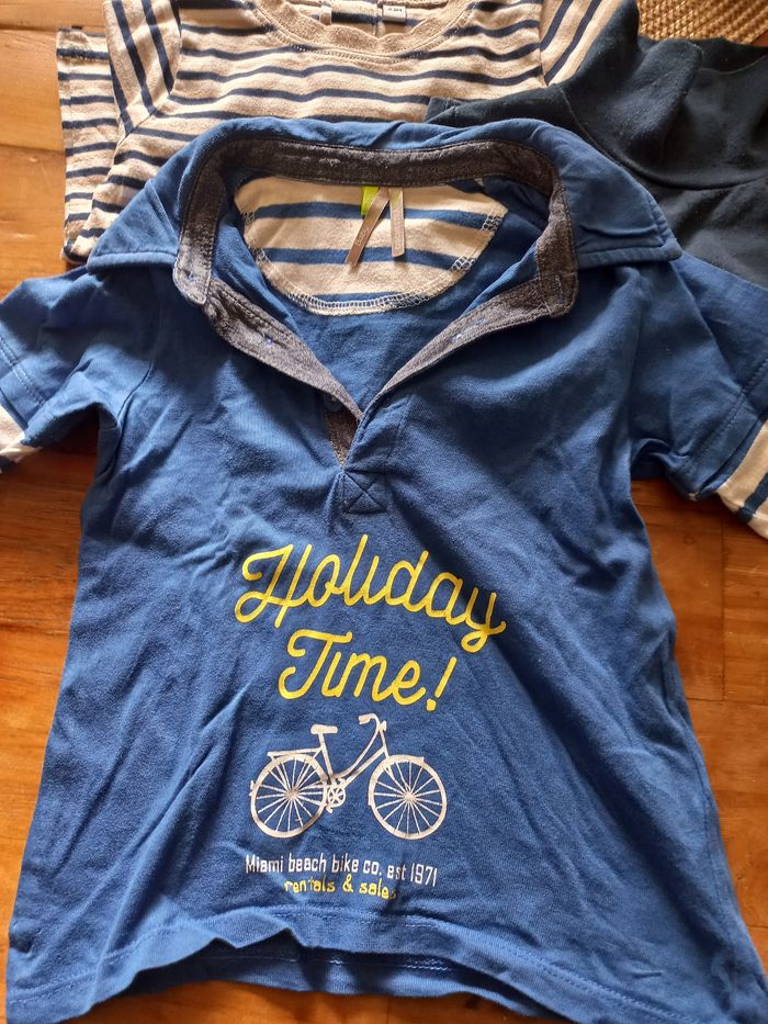 Lot tee-shirt manches longues 2 ans - photo numéro 5