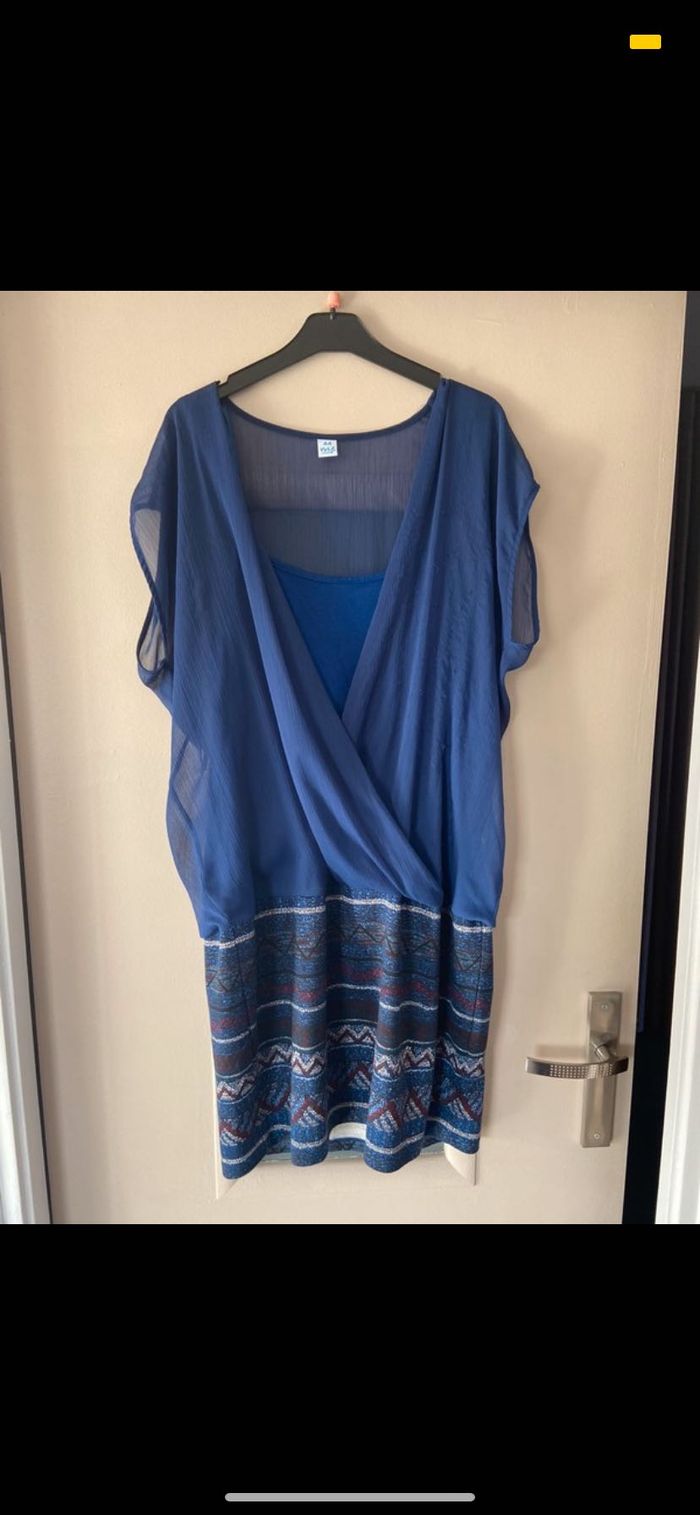 Robe bleu