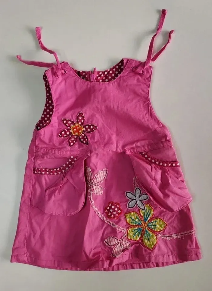Petite robe brodé - DPAm 3 mois