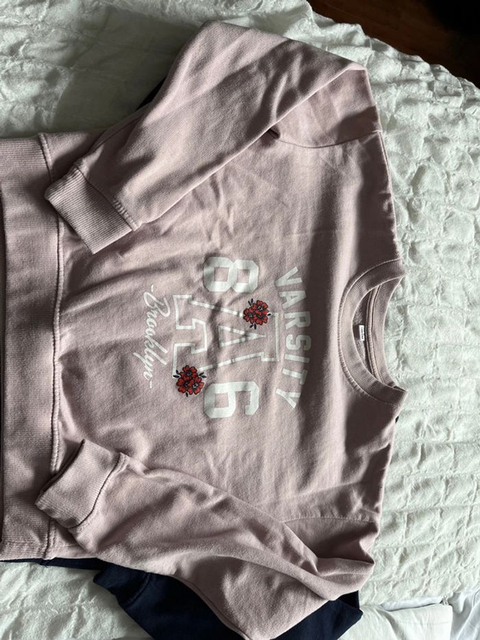 Lot de 2 sweat-shirt courts Zeeman 146/152 - photo numéro 4