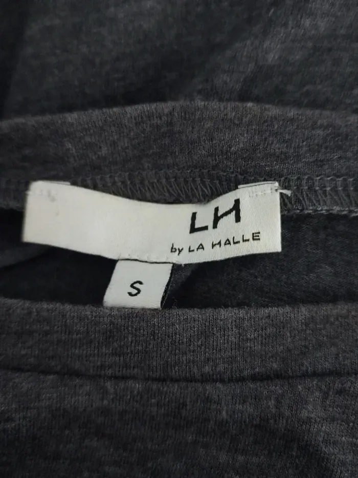 Robe casual gris anthracite La Halle - photo numéro 3