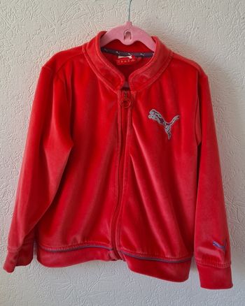 Veste en velours puma 4 ans