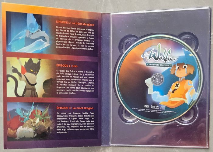 Wakfu 3 Épisodes très Spéciaux (Sans le Bonus) Dvd d'occasion en très bon état - photo numéro 4