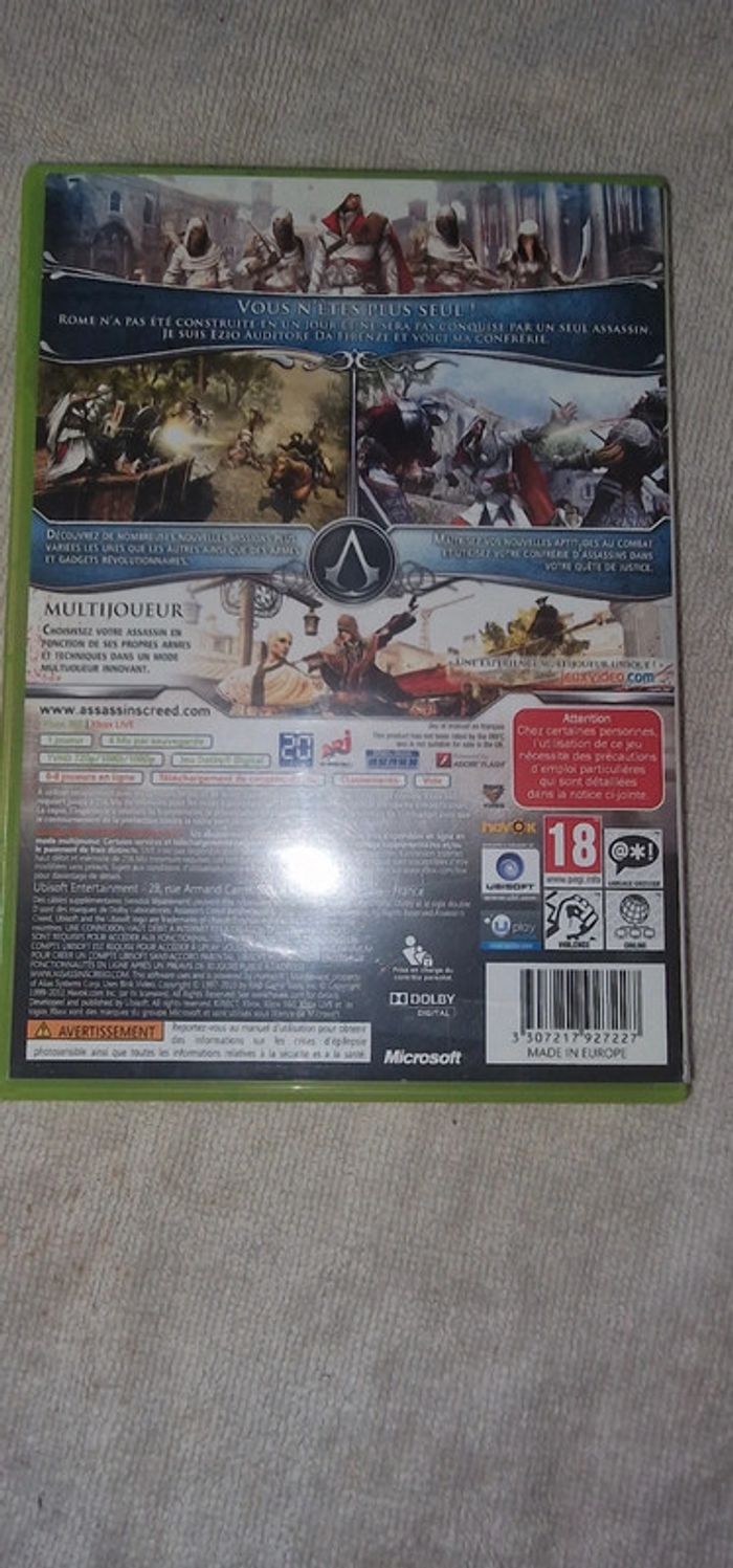Assassin's Creed Brotherhood Xbox 360 - photo numéro 2