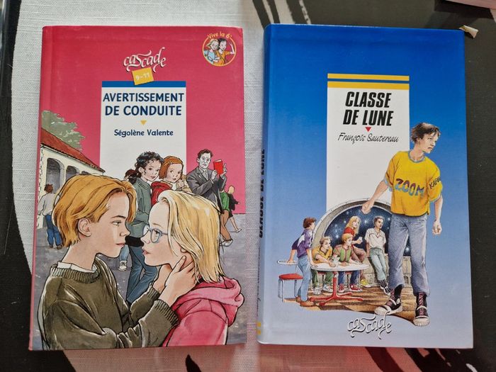 Lot 2 livres cascade