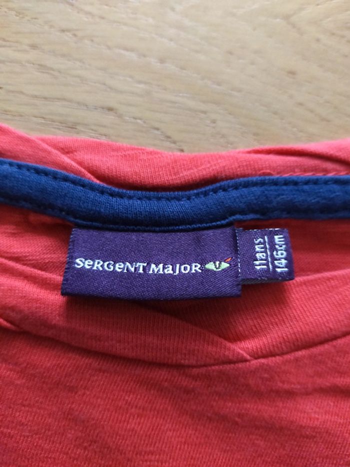 T-shirt manches longues sergent major 11 ans - photo numéro 3