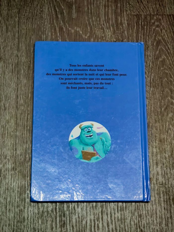 Livre Disney Pixar Mickey le club du livre Monstres & Cie - photo numéro 2