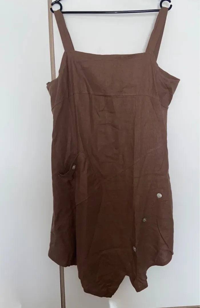 Robe d’été marron - photo numéro 3