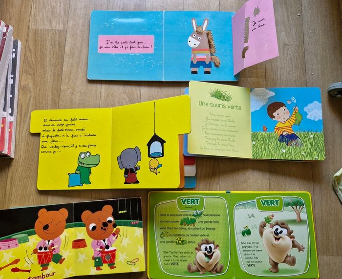 Lot de 4 livres interactifs + 1 offert bébé 12/24 mois - photo numéro 7