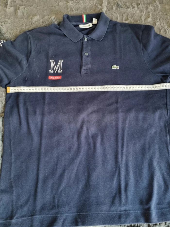 Polo manches courtes Lacoste Bleu, S Hommes - photo numéro 12