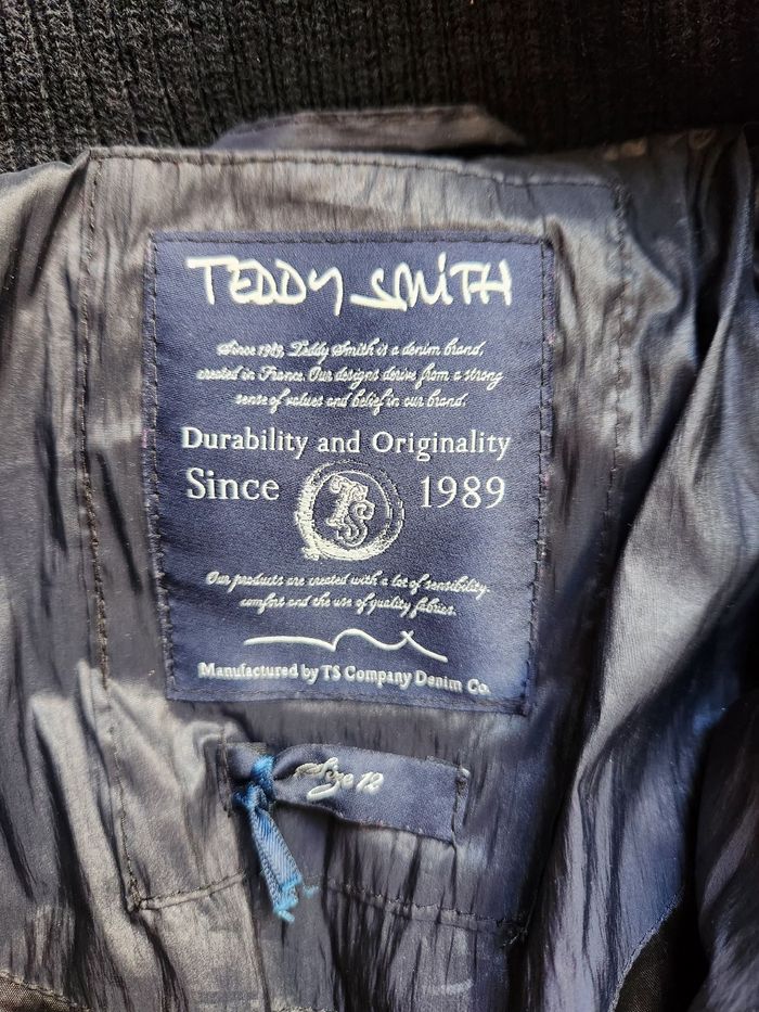 Doudoune longue fille TEDDY SMITH – 12 ans – Bleu marine ❄️✨ - photo numéro 9