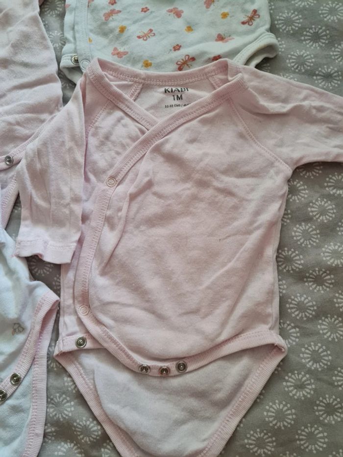 Lots de 4 bodies manche longues - photo numéro 3