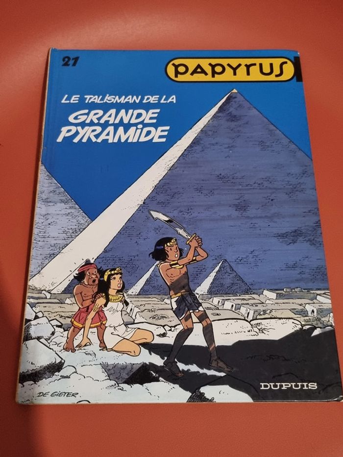 bd Papyrus tome 21 le talisman de la grande pyramide