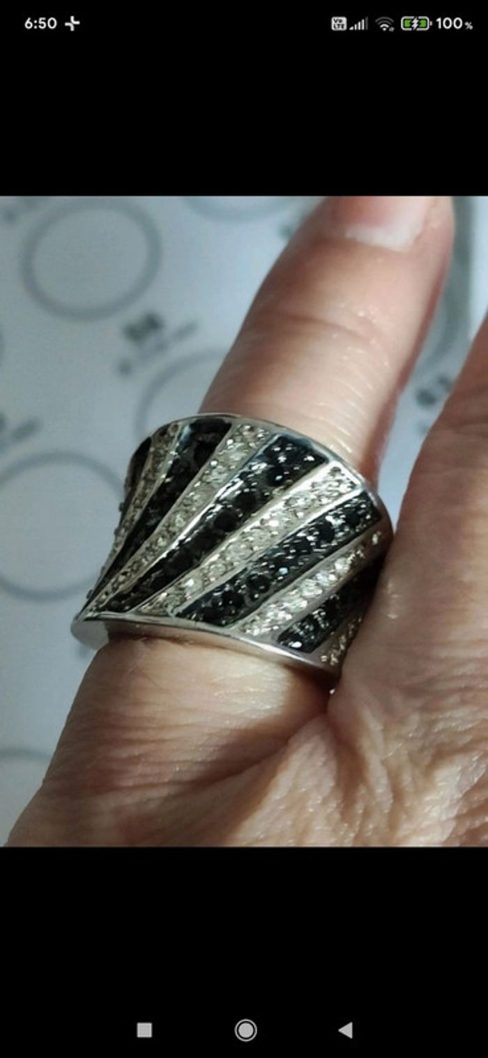 Bague cristaux - photo numéro 3