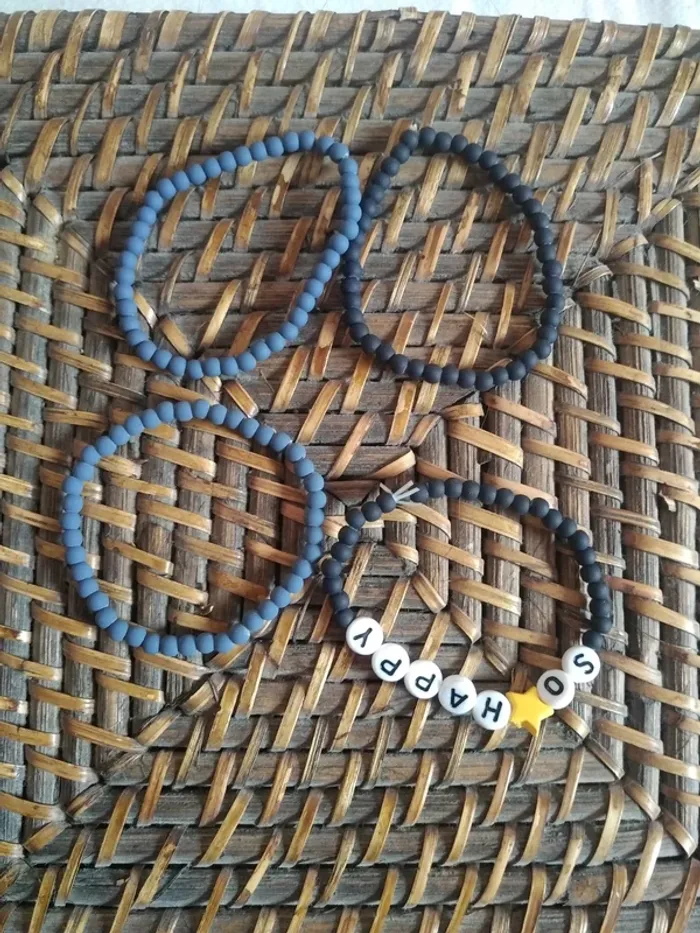 Lot de 4 Bracelets Perle fille