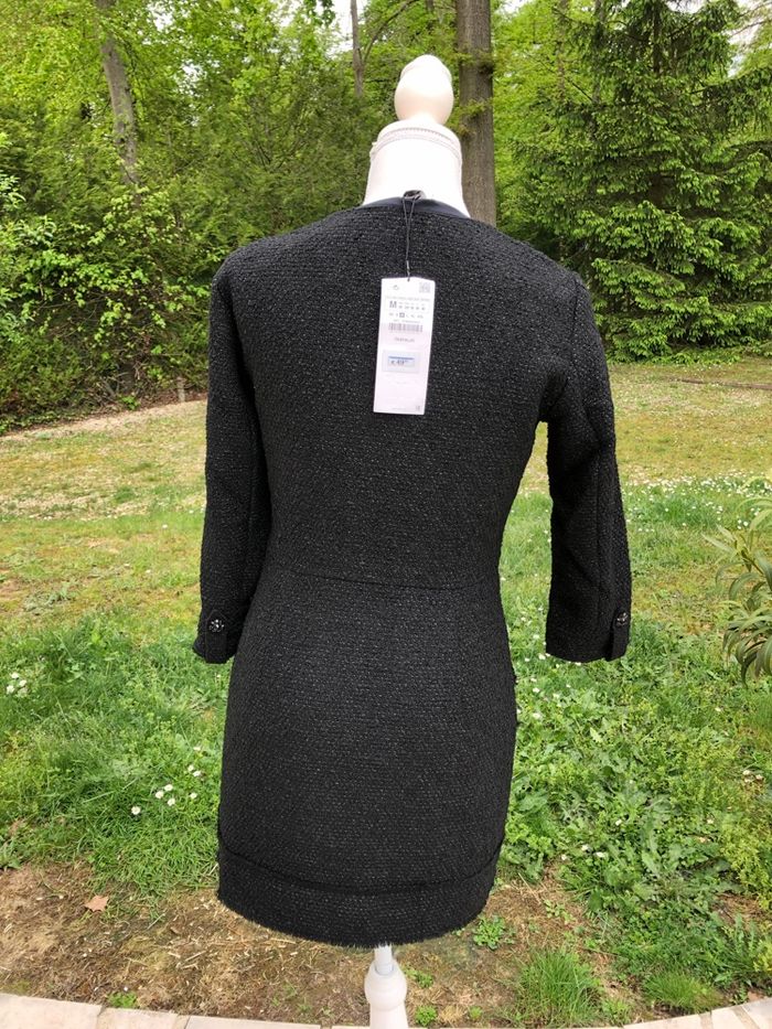 Robe Zara tweed neuve taille M - photo numéro 8