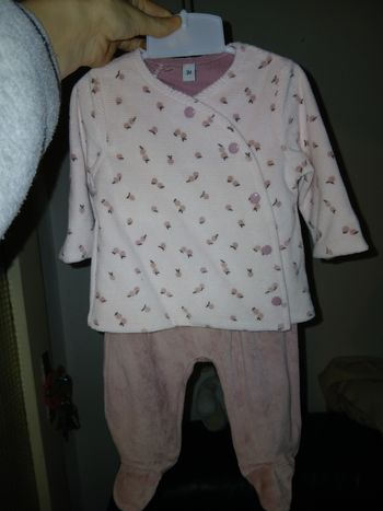 Ensemble de pyjama velours 