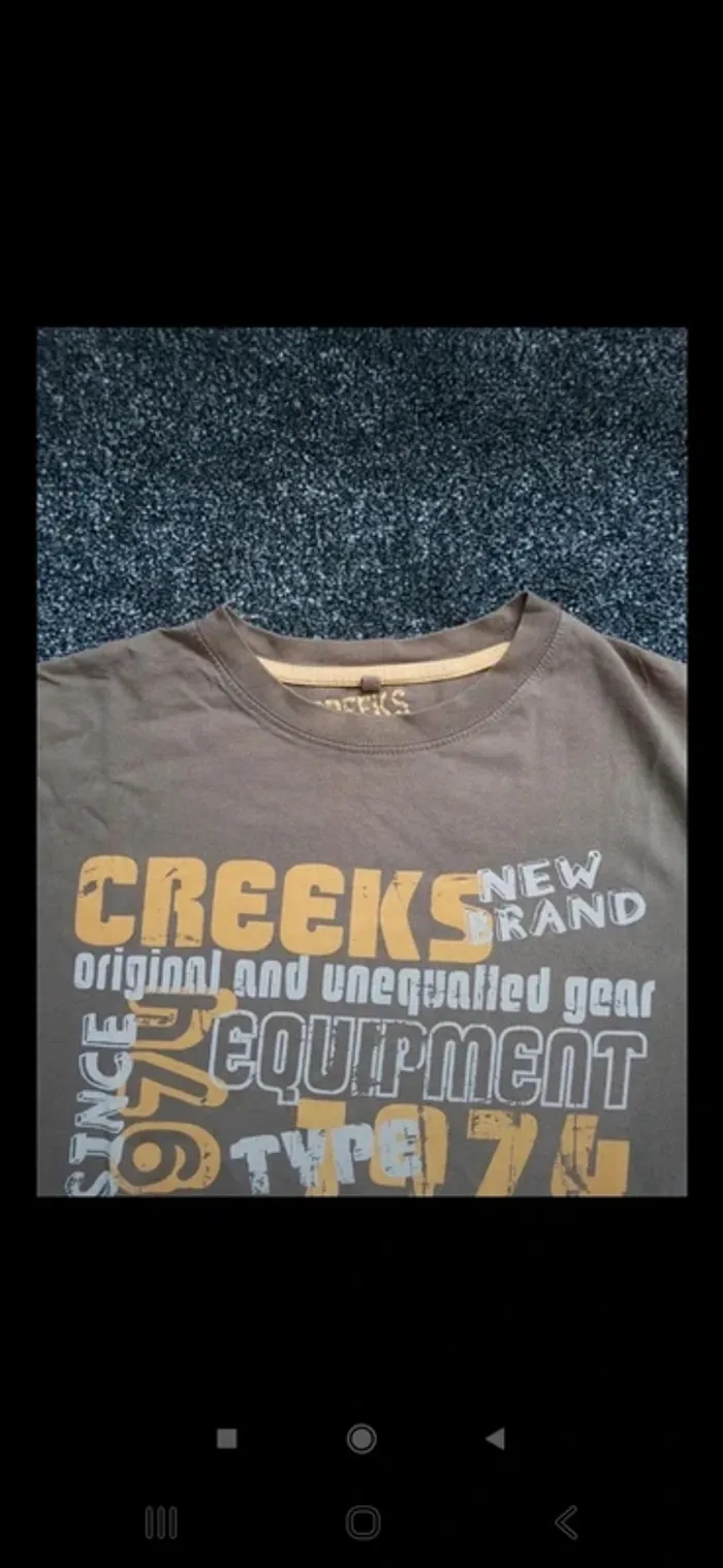 Tee shirt  Creeks Taille 16 \S - photo numéro 3