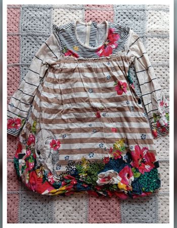 Robe manches longues  catimini 4 ans