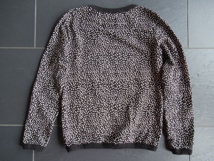 Pull / sweatshirt fille WE Fashion 11 / 12 ans motif zèbre - photo numéro 3