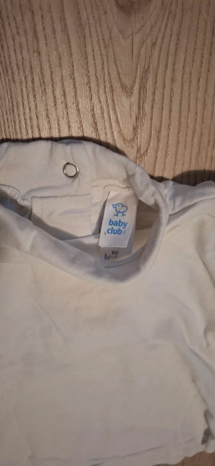 Lot 3 t-shirts ML 18mois TBE - photo numéro 9