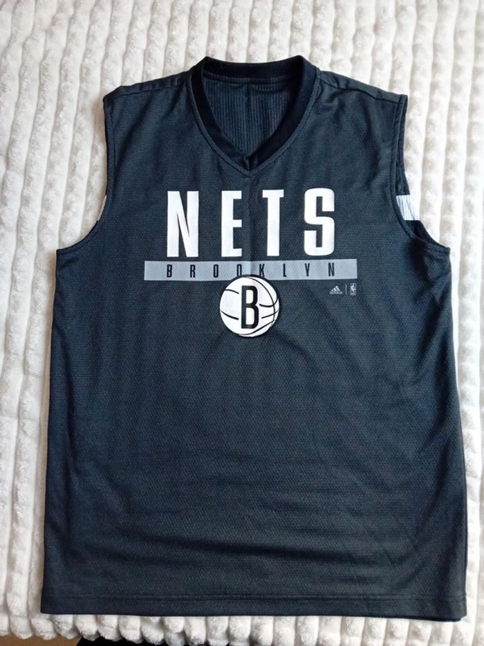 Tshirt 2en1 NBA Adidas 🩶🖤