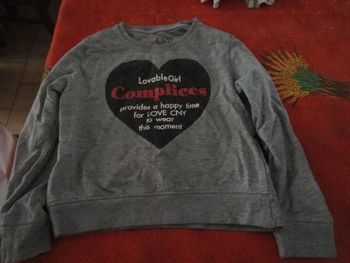 sweat complices girl 5 ans