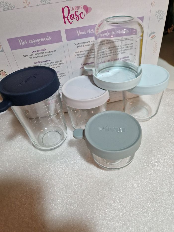 Pots en verre   150/250/400ml