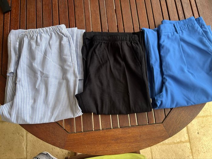 Lot de 3 pantalons mi-saison (T 38)