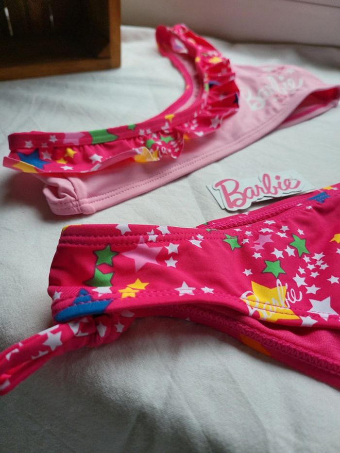 Maillot de bain barbie étoiles girly 10 ans 12 ans - photo numéro 4