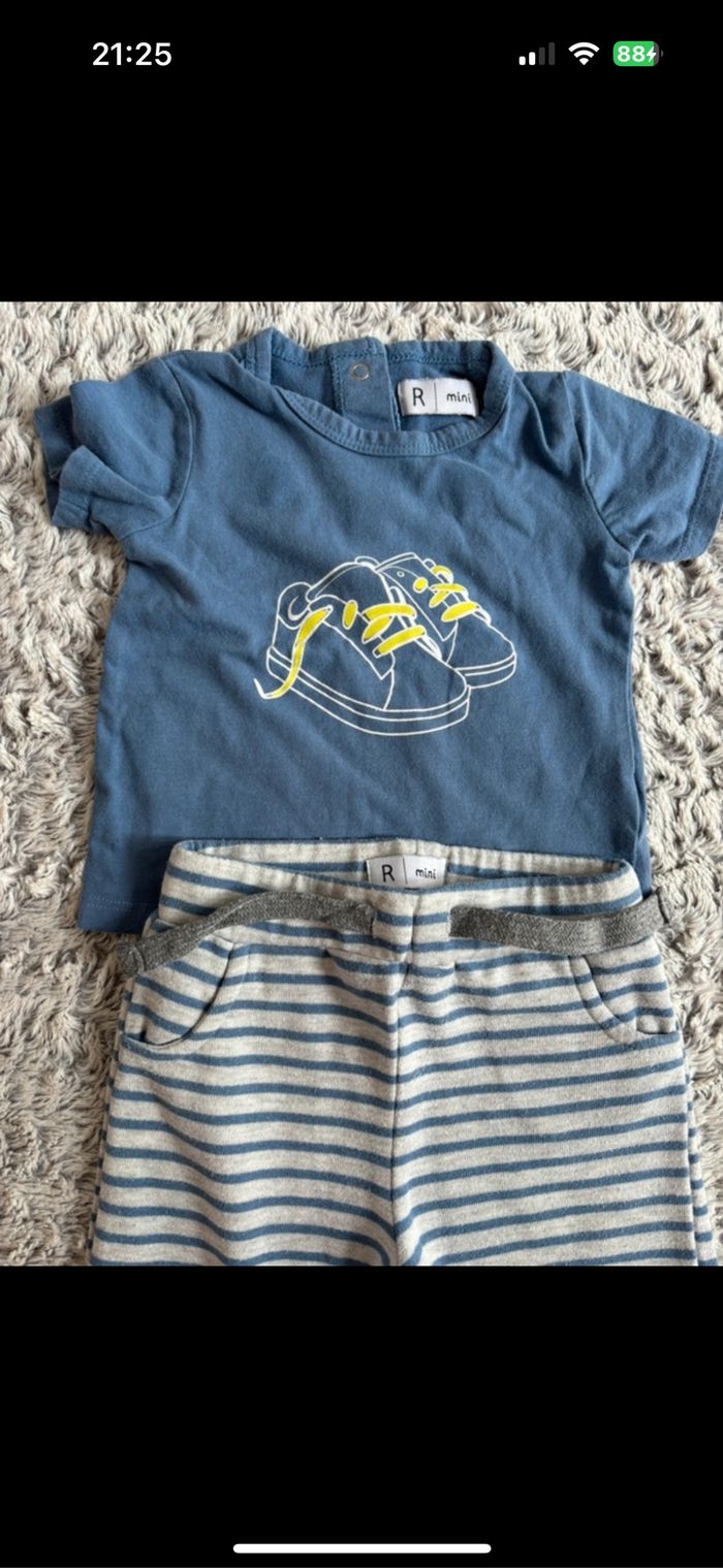 Ensemble La Redoute 6 mois - photo numéro 2