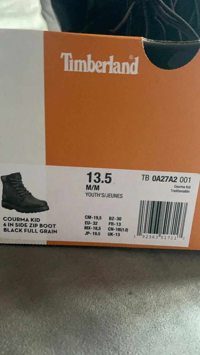 Timberland Courma Kid noir Taille 32 - photo numéro 7