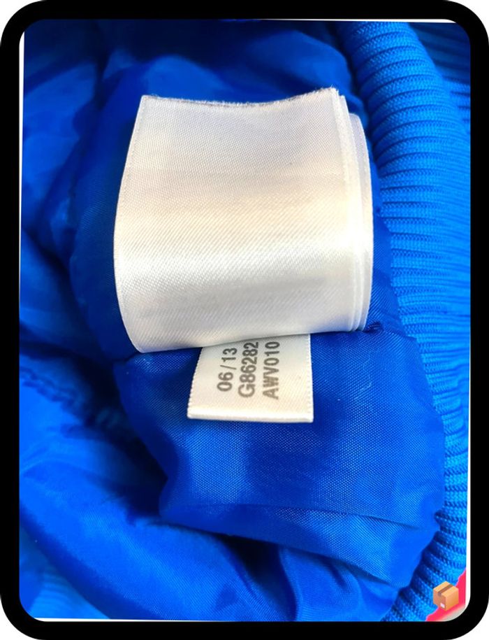 Blouson d’hiver Adidas Originals – Bleu roi – Homme – Taille M - photo numéro 7