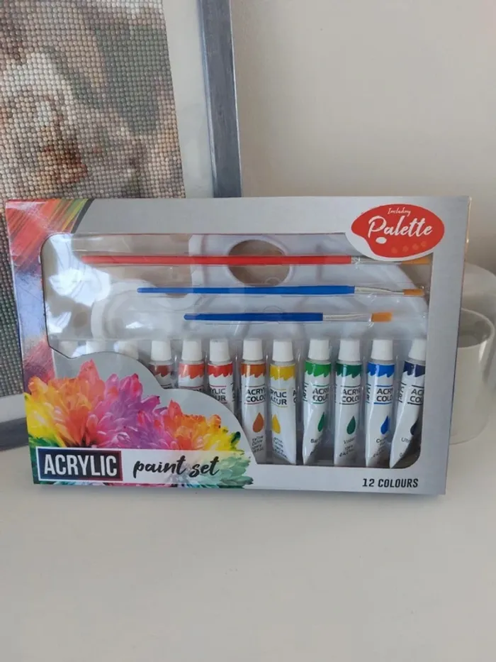 Set de peinture acrylique