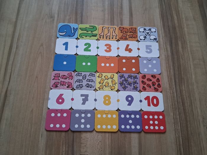 Jeux les chiffres de la petite école de 3 à 5 ans - photo numéro 3