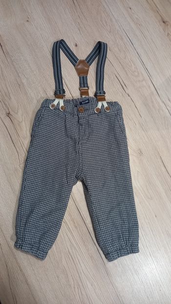 Pantalon 6 mois avec bretelles