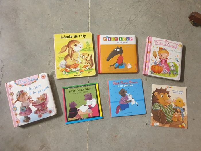 Lot 7 livres enfant b e