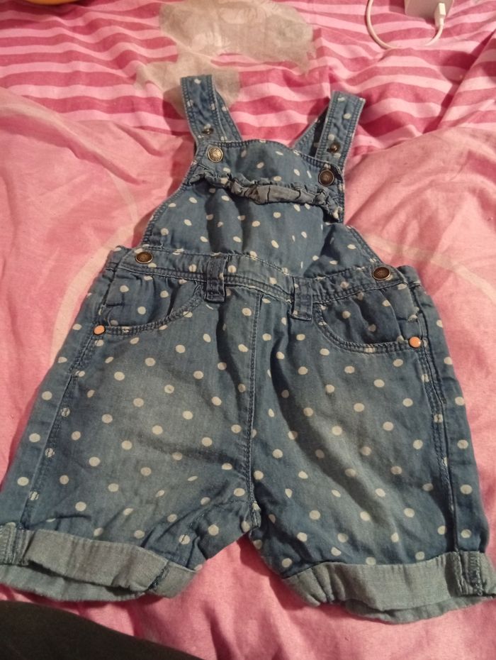 Combi-short fille