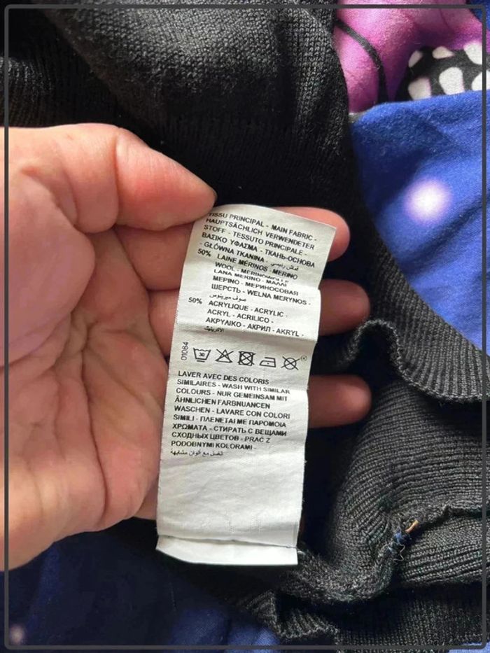 Pull léger col en v taille 38 marque devred - photo numéro 5