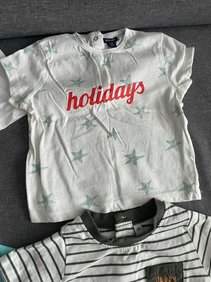 Lot de 4 tshirts 12mois - photo numéro 3