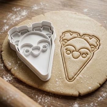 Emporte-pièce Cornet de Glace Kawaii - Découpoir Pâtisserie pour Sablés et Pâte à Sucre